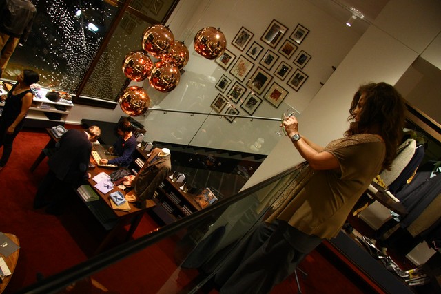 Aperitivo at Officina Slowear Beirut